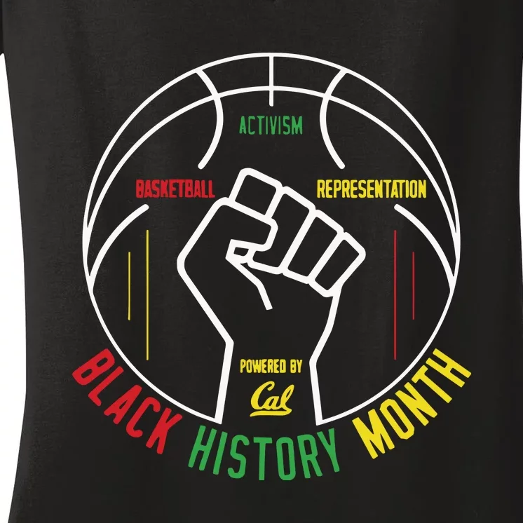 Black History Month Raising The B.A.R Women's V-Neck T-Shirt