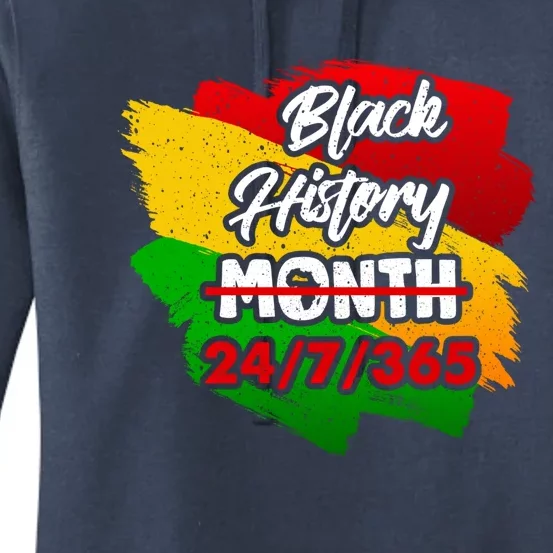 Black History Month African American Pride Gift Women's Pullover Hoodie