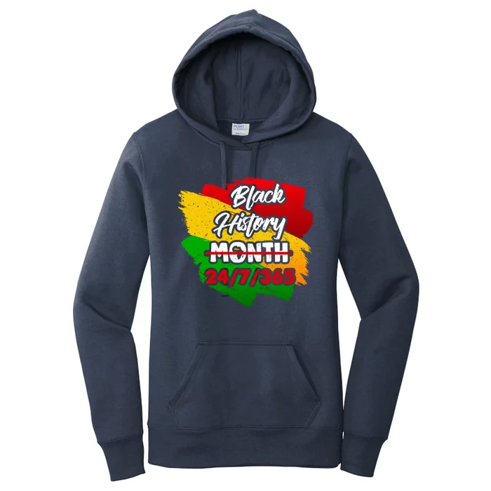 Black History Month African American Pride Gift Women's Pullover Hoodie