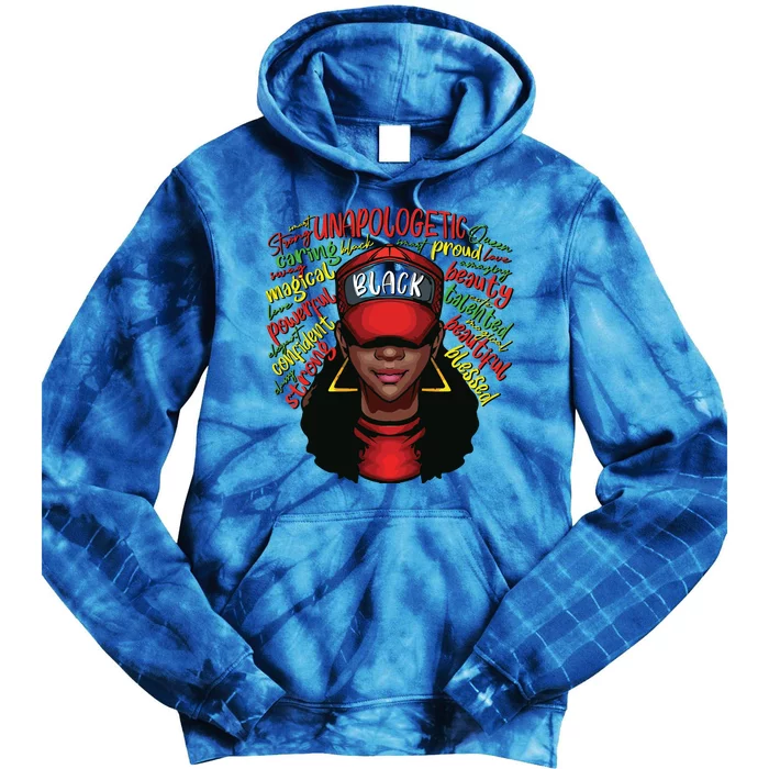 Black History Month Tie Dye Hoodie