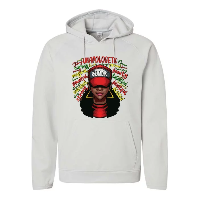 Black History Month Performance Fleece Hoodie