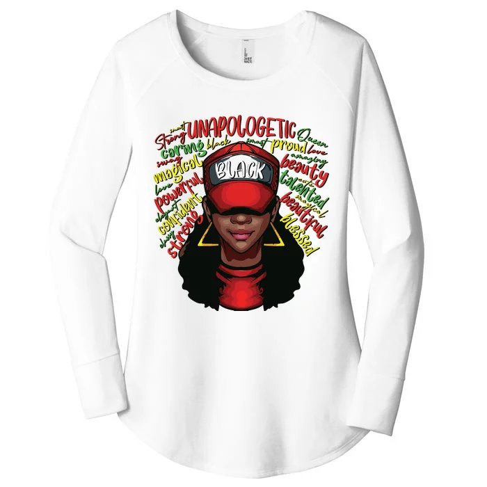 Black History Month Women's Perfect Tri Tunic Long Sleeve Shirt