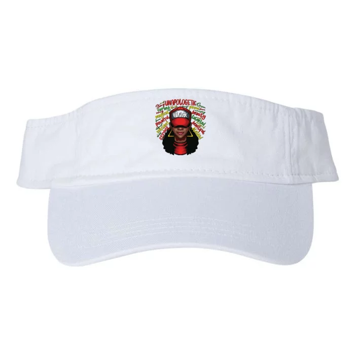 Black History Month Valucap Bio-Washed Visor