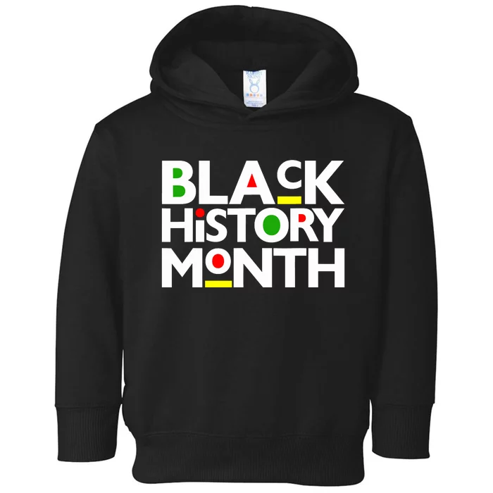 Black History Month Melanin Family Dad Mom Boy Girl Toddler Hoodie