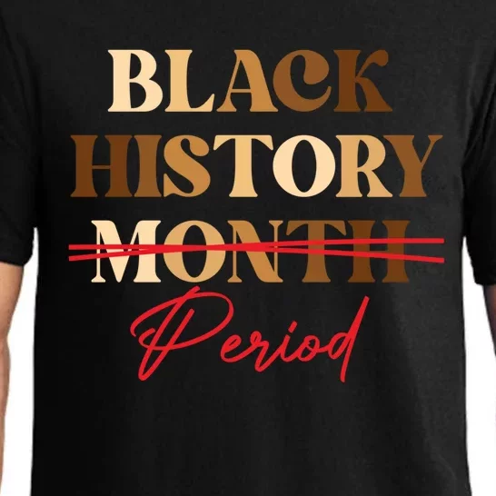 Black History Month Period Melanin Gift Pajama Set