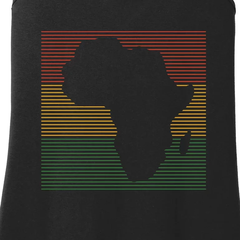 Black History Month Gift African Pride Ladies Essential Tank