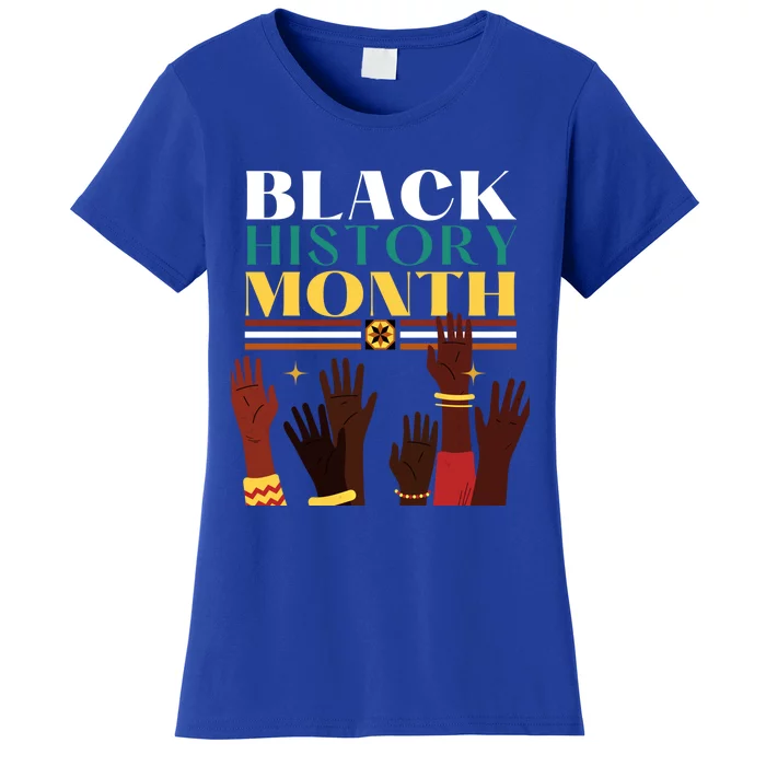 Black History Month Pride In African Heritage Equality Civil Gift Women's T-Shirt