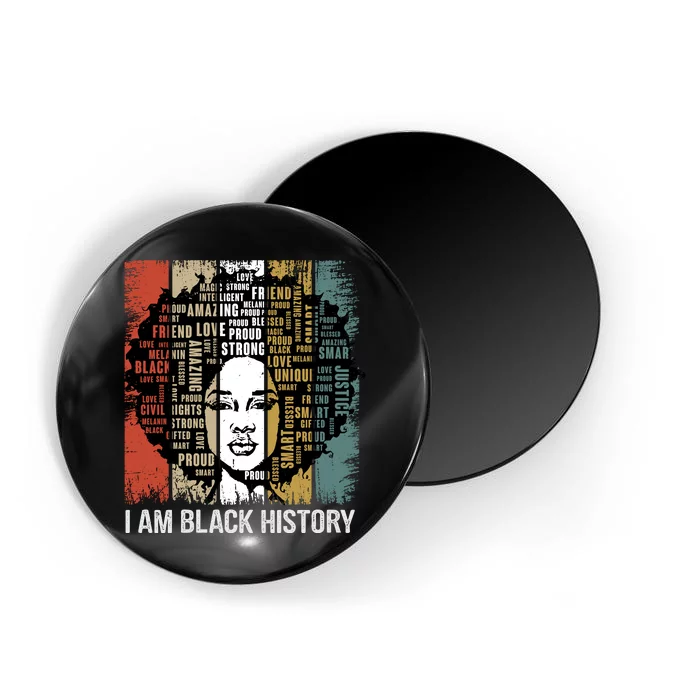 Black History Month. I Am Black History Magnet