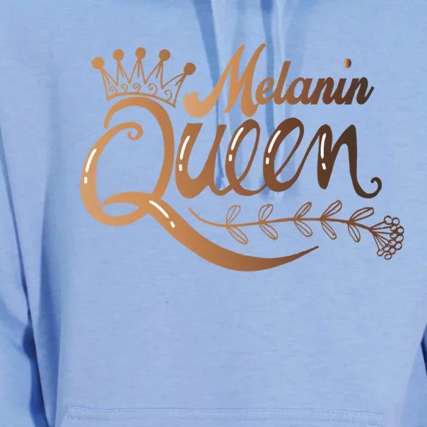 Black History Month Proud Black Melanin Queen Gift Unisex Surf Hoodie