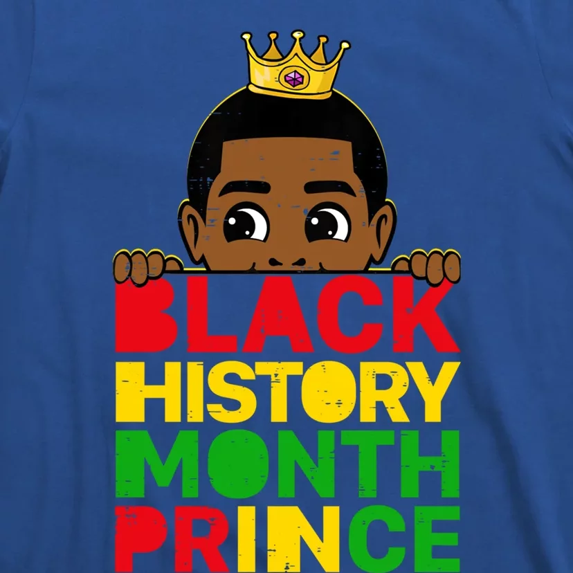 Black History Month Prince African Melanin Sons Gift T-Shirt