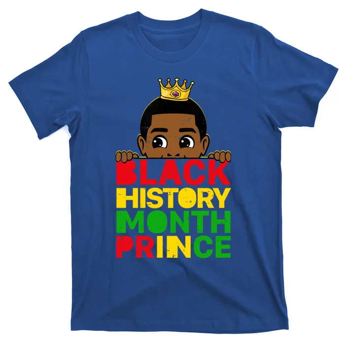 Black History Month Prince African Melanin Sons Gift T-Shirt