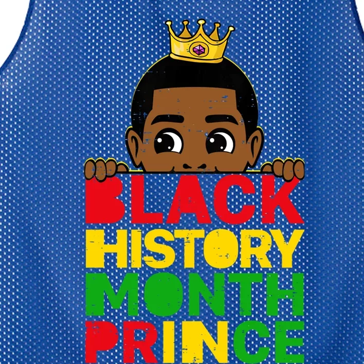 Black History Month Prince African Melanin Sons Gift Mesh Reversible Basketball Jersey Tank