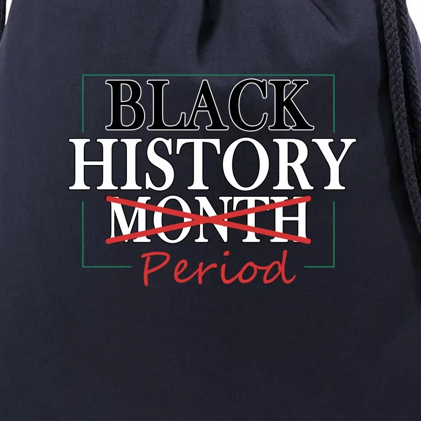 Black History Month Period Gift Drawstring Bag