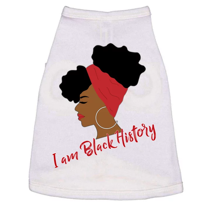 Black History Month Afro Puffs Gift For Black Gift Doggie Tank