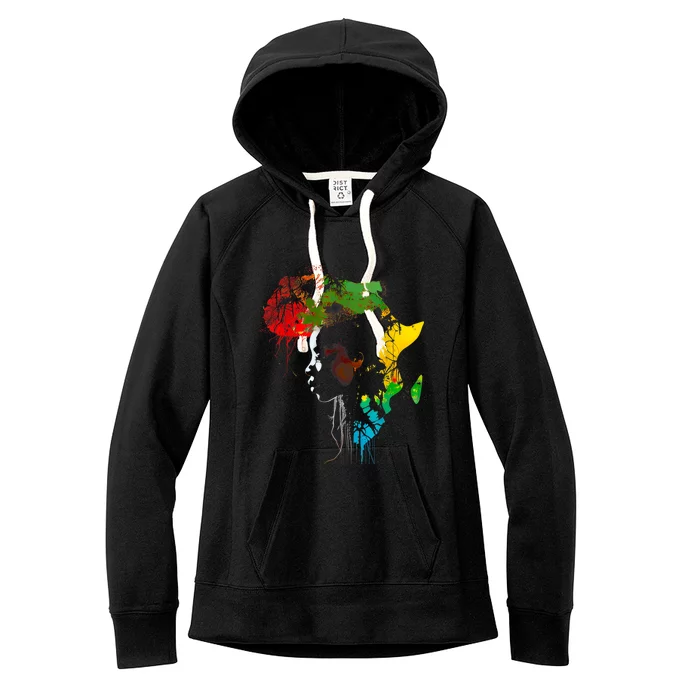 Black History Month African American Ancestors' Roots Women's Fleece Hoodie