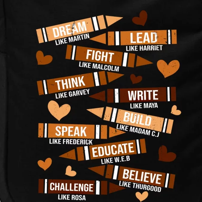 Black History Month Dream Like Martin Leaders Juneteenth Meaningful Gift Impact Tech Backpack