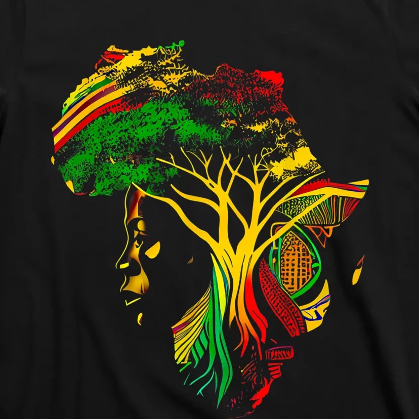 Black History Month African American Ancestors' Roots T-Shirt