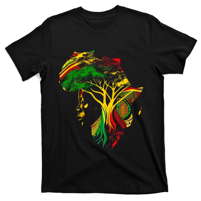 Black History Month African American Ancestors' Roots T-Shirt