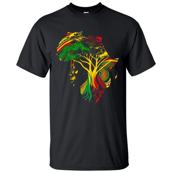 Black History Month African American Ancestors' Roots Tall T-Shirt