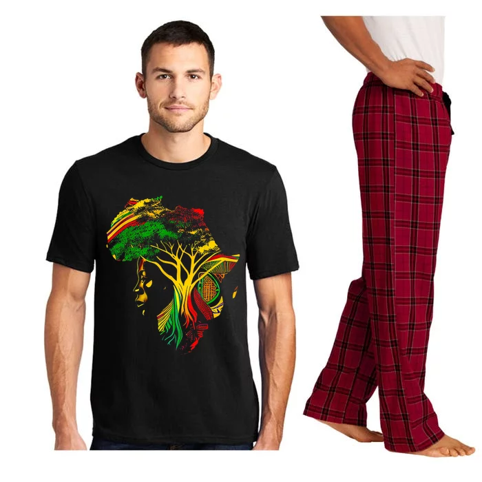 Black History Month African American Ancestors' Roots Pajama Set