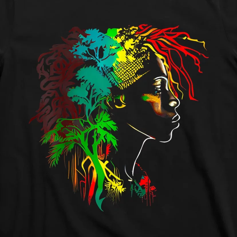 Black History Month African American Ancestors' Roots T-Shirt