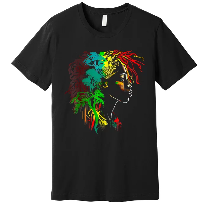 Black History Month African American Ancestors' Roots Premium T-Shirt