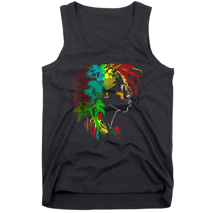 Black History Month African American Ancestors' Roots Tank Top