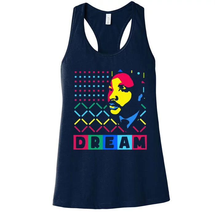 Black History Month I Have A Dream African American Women's Racerback Tank