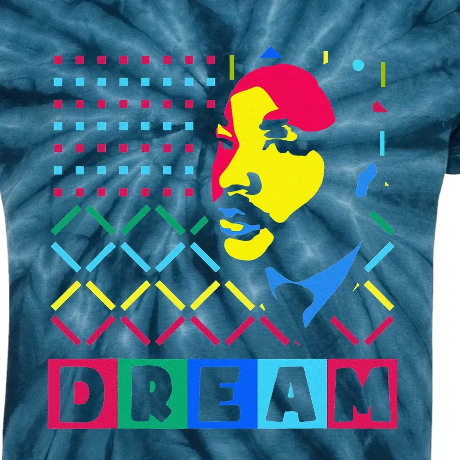 Black History Month I Have A Dream African American Kids Tie-Dye T-Shirt