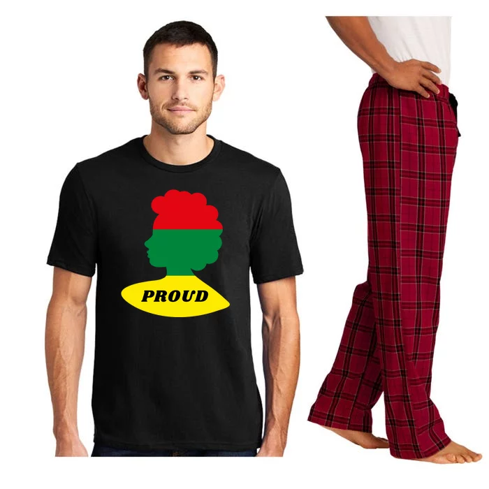 Black History Month Proud Female Pajama Set