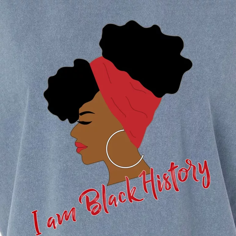 Black History Month Afro Puffs Meaningful Gift For Black Meaningful Gift Garment-Dyed Women's Muscle Tee