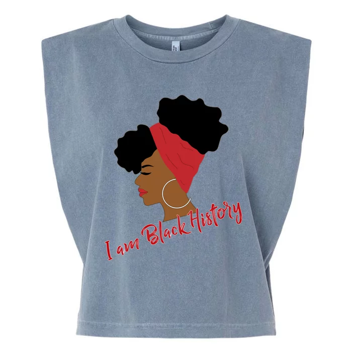 Black History Month Afro Puffs Meaningful Gift For Black Meaningful Gift Garment-Dyed Women's Muscle Tee