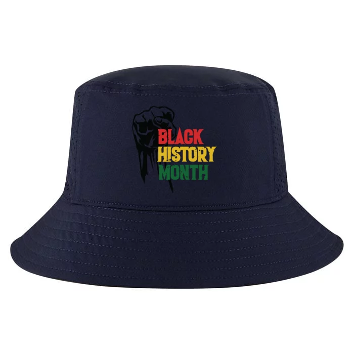 Black History Month Fist All Year Cool Comfort Performance Bucket Hat