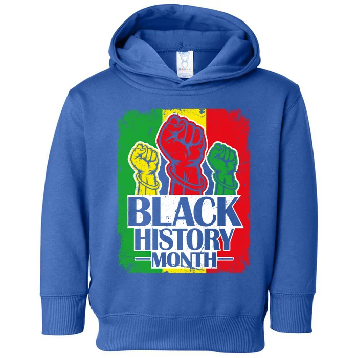 Black History Month Melanin Blm African Freedom Juneteenth Cute Gift Toddler Hoodie