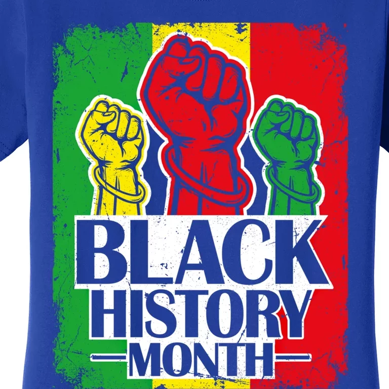 Black History Month Melanin Blm African Freedom Juneteenth Cute Gift Women's T-Shirt