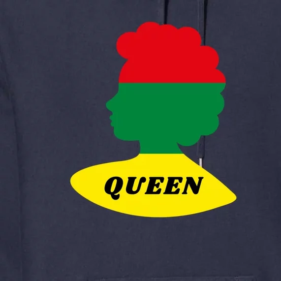 Black History Month Queen Premium Hoodie