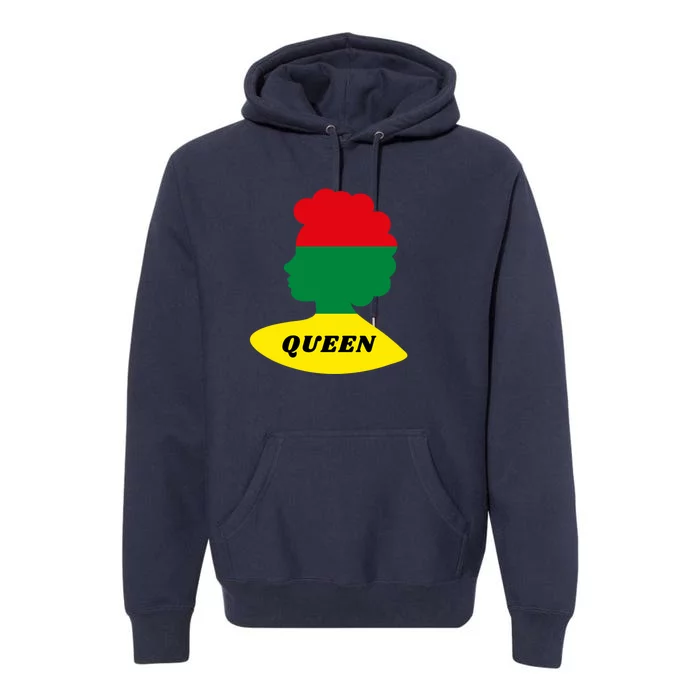 Black History Month Queen Premium Hoodie