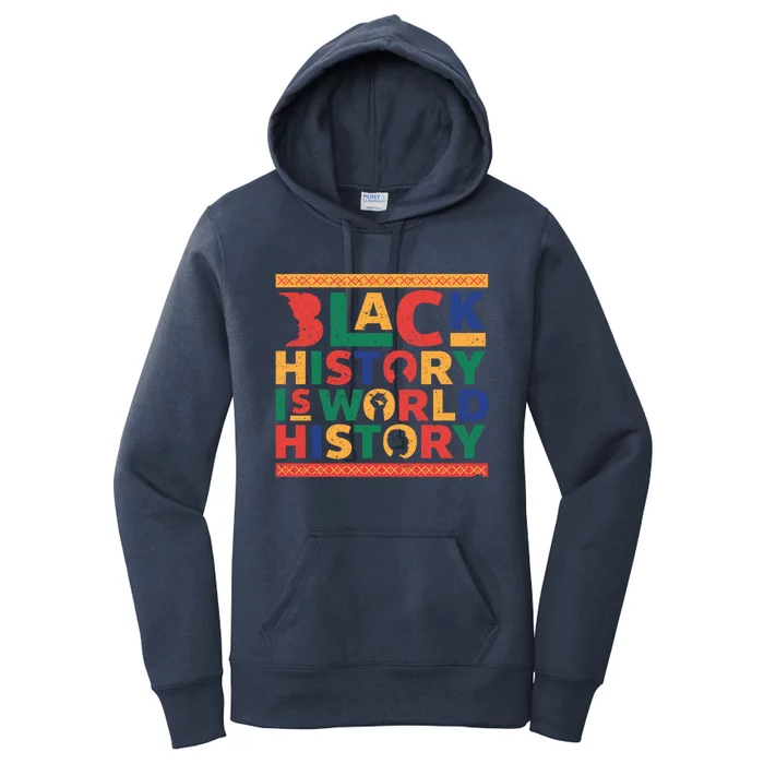 Black History Month Vintage African American Heritage Gift Meaningful Gift Women's Pullover Hoodie