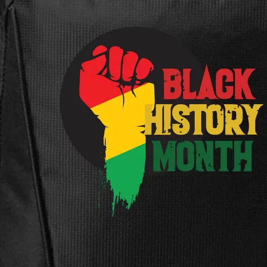 Black History Month Fist City Backpack