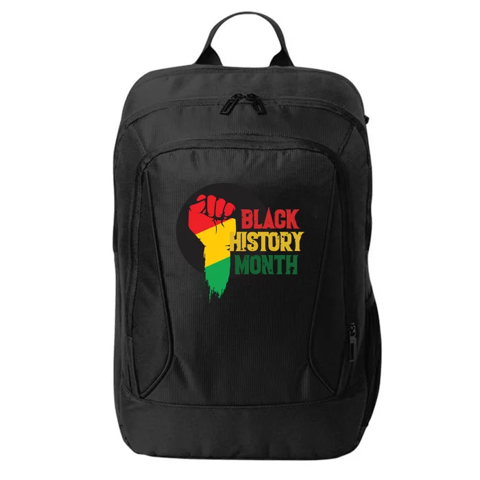 Black History Month Fist City Backpack