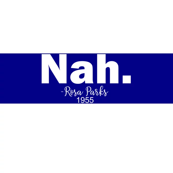 Black History Month Nah African American Heritage Gift Bumper Sticker