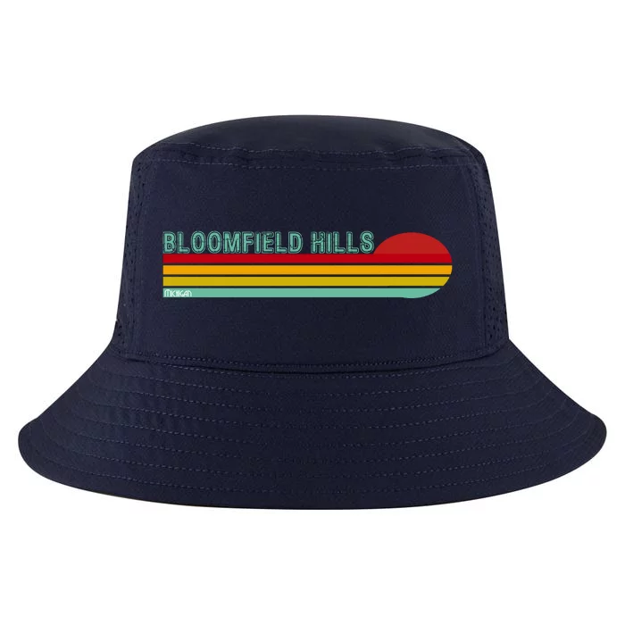 Bloomfield Hills Michigan Cool Comfort Performance Bucket Hat