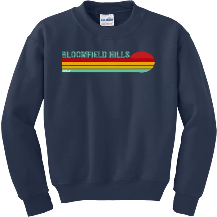 Bloomfield Hills Michigan Kids Sweatshirt