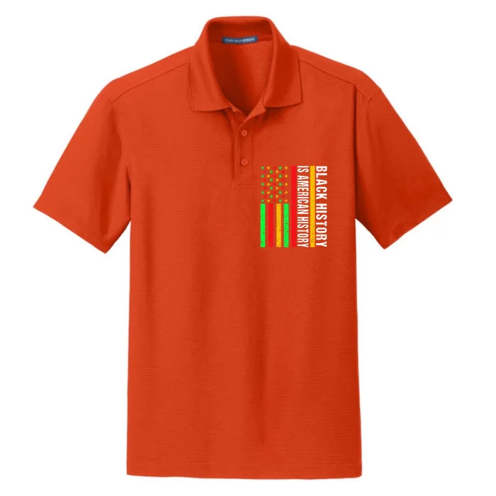 Black History Month African American Gift Gift Dry Zone Grid Performance Polo