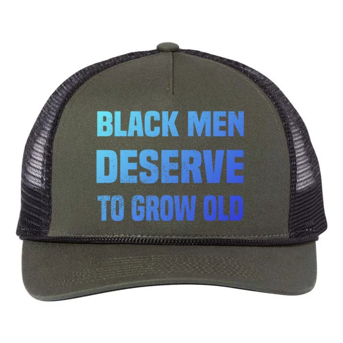 Black History Month Black Deserve To Grow Old Great Gift Retro Rope Trucker Hat Cap