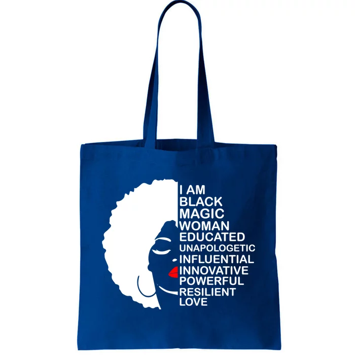 Black History Month Educated Motivated Melanated Black Cute Gift Tote Bag