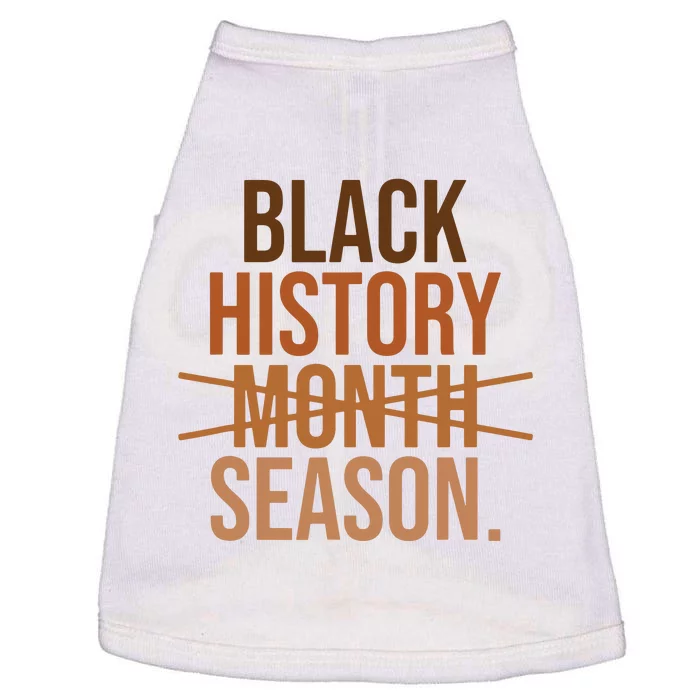 Black History Month Season Celebrate Black History Month Doggie Tank