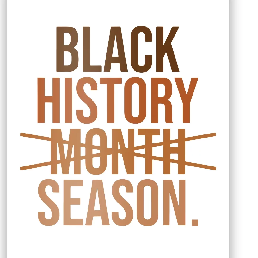 Black History Month Season Celebrate Black History Month Poster