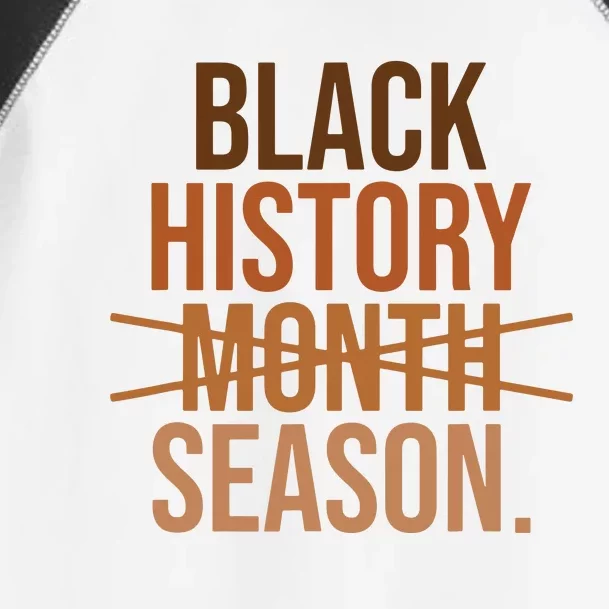 Black History Month Season Celebrate Black History Month Toddler Fine Jersey T-Shirt