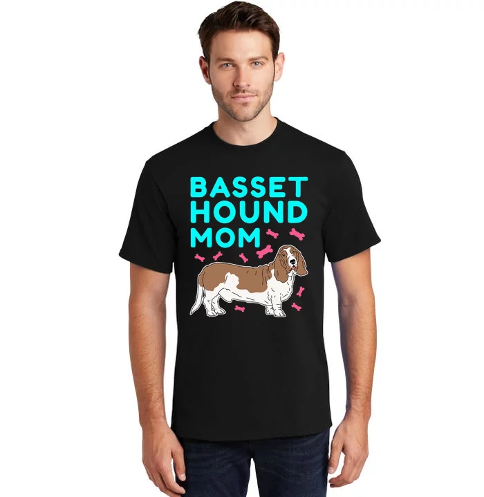 Basset Hound Mom Dog Owner Basset Hound Tall T-Shirt